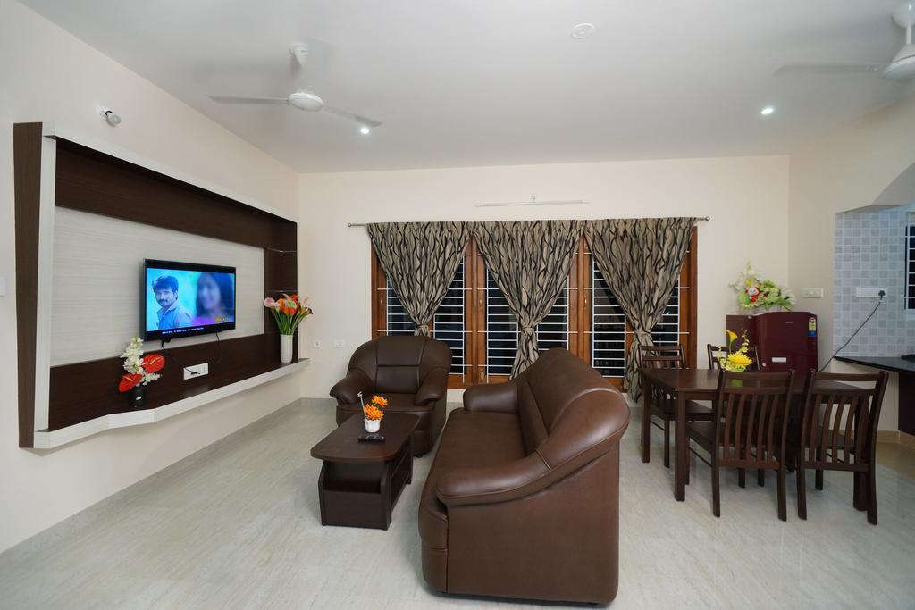 Krishna Vibe Service Apartment Tiruchirappalli Exteriör bild