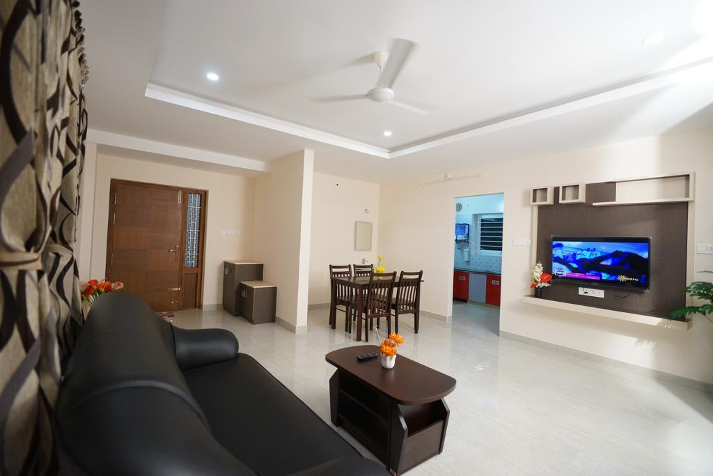 Krishna Vibe Service Apartment Tiruchirappalli Exteriör bild