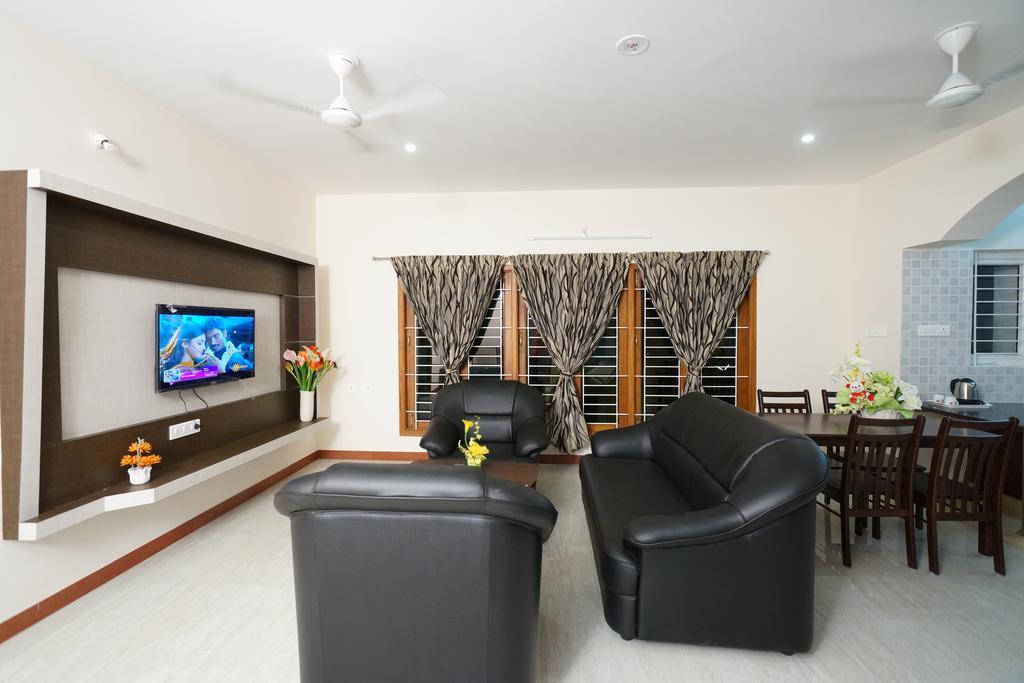 Krishna Vibe Service Apartment Tiruchirappalli Exteriör bild