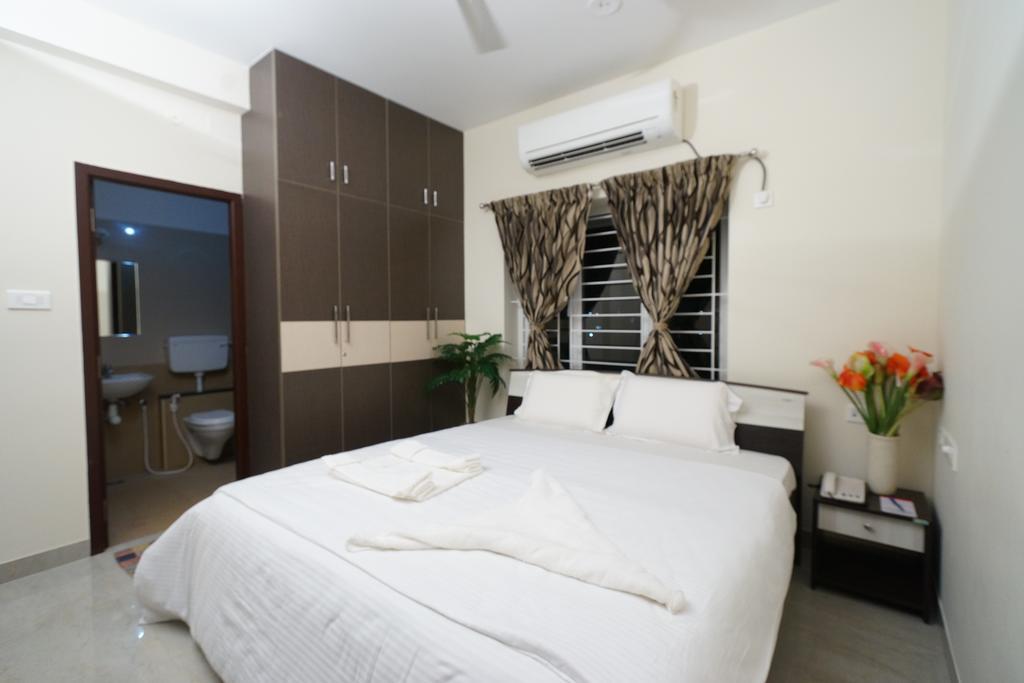 Krishna Vibe Service Apartment Tiruchirappalli Exteriör bild
