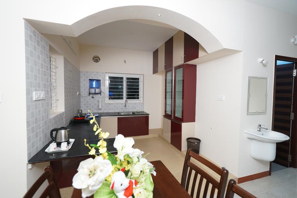 Krishna Vibe Service Apartment Tiruchirappalli Exteriör bild