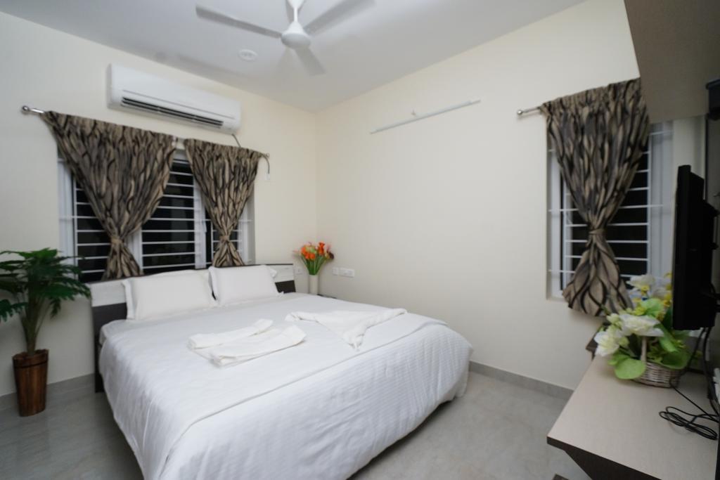 Krishna Vibe Service Apartment Tiruchirappalli Exteriör bild